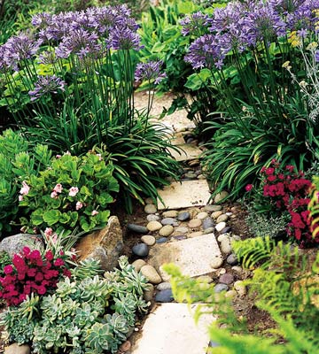 block path with rocks BHG