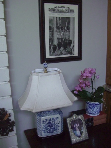 KB new paint side table