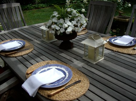KB Patio table Karen's Patio via Garden, Home and Party