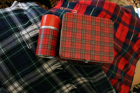 Garden, Home and Party: plaid