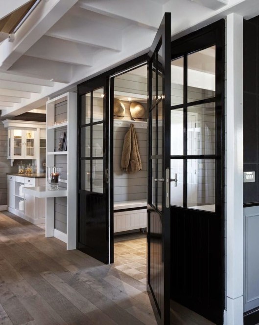 Garden, Home and Party: dark doors and windows