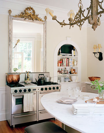 Garden, Home and Party: kitchens, mirror and art