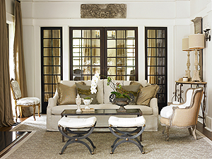 Garden, Home and Party: dark doors and windows