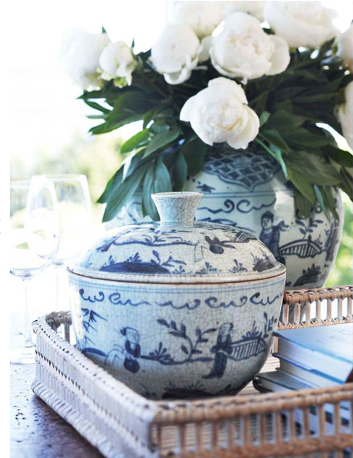 Garden, Home and Party: The importance of being blue