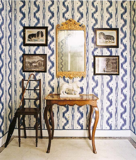 Garden, Home and Party: The importance of being blue