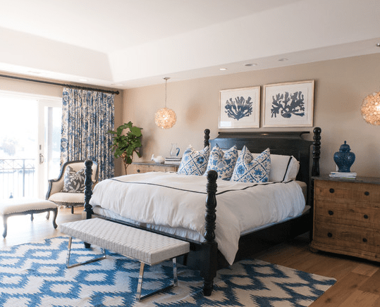 Garden, Home and Party: blue and white, kindness