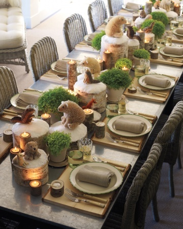 Garden, Home and Party: table setting